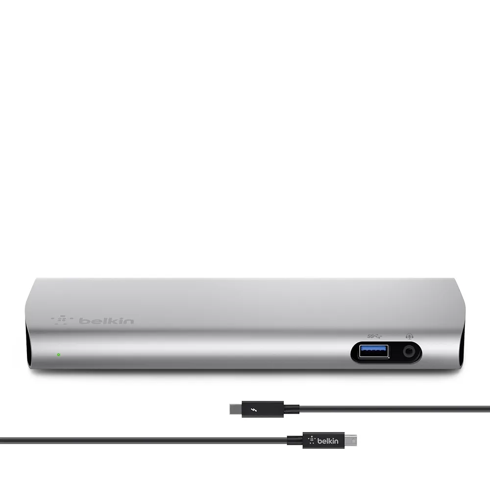 【美品】belkin Thunderbolt 2 Express Dock HD Amazon.com: Belkin Thunderbolt 2 Express HD Dock with 1